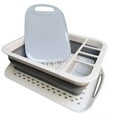 thumbnail image 5 of SHUYUE Collapsible Plastic Dish Drying Rack, 5 of 5