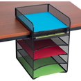 thumbnail image 4 of Organizador de escritorio colgante Safco Onyx con 5 bandejas, 4 of 4