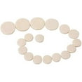 thumbnail image 1 of Healifty 17PCS Clarinet Pad Ivory Leather Clarinet Woodwind Pads Woodwind Replacement Pad for Clarinet Musical Instrument, 1 of 5