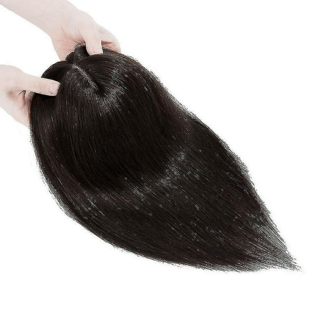 Embouts en Cheveux Humains avec Frange, Pince à Cheveux Droite
