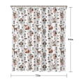 thumbnail image 5 of Forest Fairy Princess Pattern Shower Curtain 72"x84" ,Bathroom Decorative Shower Curtains Set with 12 Hooks,Modern Waterproof Washable Shower Curtain, 5 of 6