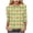 Gold, variant on felwors St Patty's Day Shirt Women 2025 Casual Plus Size 3/4 Sleeve Irish Clover Shirts Funny Saint Patrick's Tunic Tops (Gold, L)