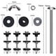thumbnail image 2 of Kit de tornillos para asiento de inodoro Loriyboe con tornillos de acero inoxidable, 2 of 7