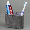 thumbnail image 2 of Creative Home Charcoal Marble Deluxe Toothbrush Holder - Maluku Collection, 2 of 3