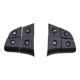 thumbnail image 2 of Kit de botones de volante multifunción botones de control de interruptor de volante, para W164 ml GL, reemplazo de piezas de accesorios de automóvil, Negro con 4 llaves Soledad Botones del volante, 2 of 4