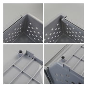 Buyitt Plastic Stackable Storage Baskets Ser of 3