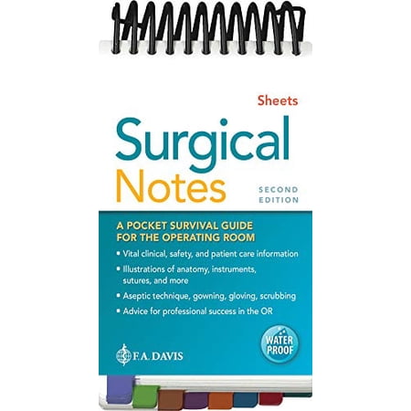 Pre-Owned Surgical Notes 9780803694774 0803694776 Paperback Second edition
