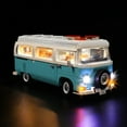 thumbnail image 5 of LED Light Kit for Legos 10279 T2 camper Van Building Set, Remote Control Version Lighting Kit Compatible with Legos 10279 Set (Only Lights Kit Without Model), 5 of 7