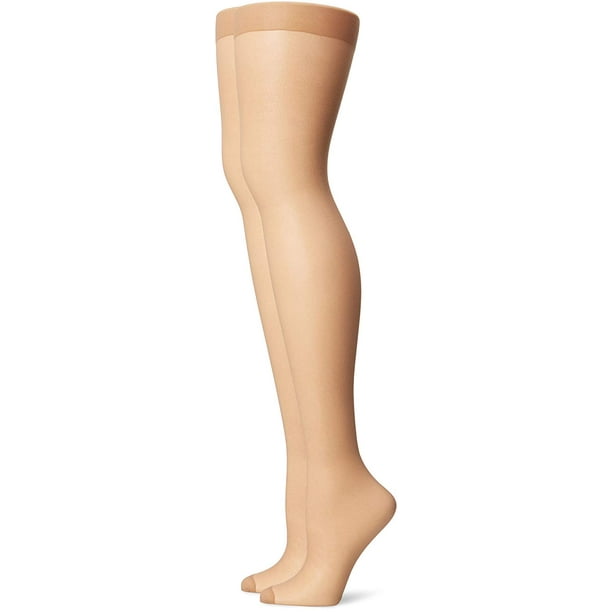 Womens Control Top Pantyhose Hosiery 2Pair