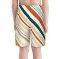 thumbnail image 6 of PAYOHTO Ethnic Vertical Line Stripes Boys Swim Trunks Quick Dry Beach Boardshorts for Teen Boys Bathing Suit Swimwear for Boys, 6 of 7