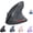 Light Grey, variant on Ergonomic Mouse, Wireless Bluetooth Vertical Mouse, 4800 DPI Optical Tracking, 6 Adjustable DPI, Quiet Clicks, 2.4GHz with USB A Receiver, 12 Months Battery, 6 Buttons, Wide Compatibility