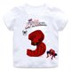 thumbnail image 4 of Marvels camiseta de cumpleaños para niños y niñas, ropa Digital, Pup Wiki, Spiderman, Tops de verano, ropa para niños, regalos para años, 4 of 4