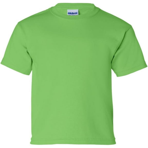 Gildan Youth Ultra Cotton T-Shirt, Style G2000B, Multipack Medium Lime
