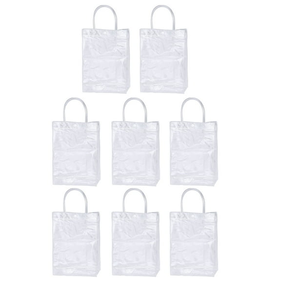 Raindrops  8 Pcs Spa Headbands Plastic Bag PVC Material Gift Bags Creative