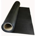 thumbnail image 1 of E. James 5313-1-32HGY 36 x 4 in. High Grade Buna-N Black Rubber Strip - 60A - 0.031 in. Thickness, 1 of 1