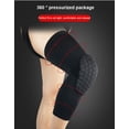 thumbnail image 5 of 2 Pack Knee Compression Pads Long Leg Sleeve Brace Protection For Baseball, Football And Volleyball, 5 of 5