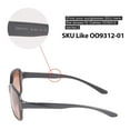 thumbnail image 2 of Walleva Black Polarized Replacement Lenses for Oakley Proxy Sunglasses, 2 of 5