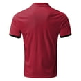 thumbnail image 4 of Sngxgn Men's Classic Short Sleeve Solid Polo Shirt(,L), 4 of 4