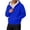 Royal Blue #55, variant on Mens Winter Coat Zip Up Long Sleeve Thick Winter Jacket Hooded Sherpa Fleece Lined Work Lightweight Fall Trendy Outerwear with Pockets Light Blue L