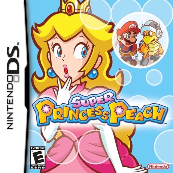 DS Game Cartridges Super Princess Peach US Version, DS Game Card for NDS 3DS DSI DS