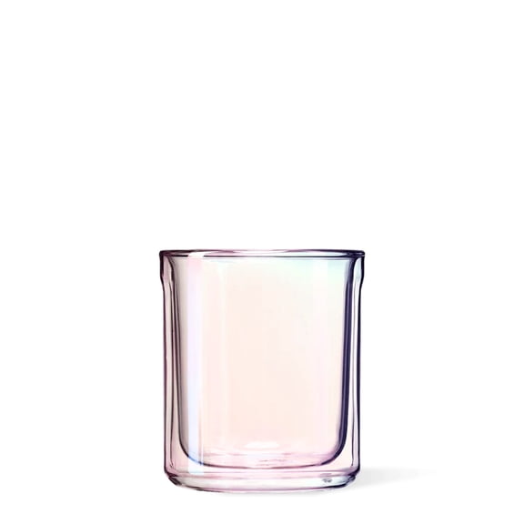 Corkcicle Glass Rocks Set of 2, Perfect Wine, Beer, and Champagne, Prism