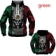 thumbnail image 3 of Sudadera con capucha con estampado mexicano para hombre, sudadera informal con estampado 3D, sudadera holgada informal de gran tamaño, ropa de calle, 3 of 5