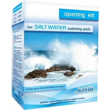 pool salt opening kit water