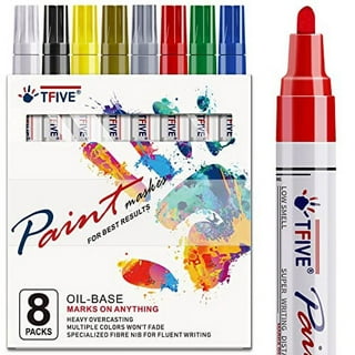 Paint Pens Paint Markers on Almost Anything Never Fade Quick Dry and  Permanent, Oil-Based Waterproof Paint Marker Pen Set for Rocks Painting,  Wood