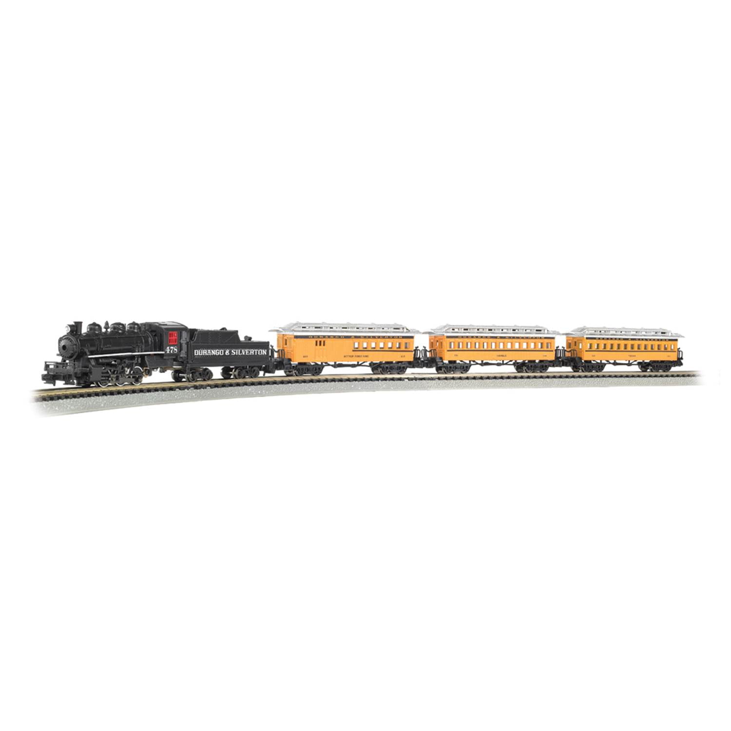 n scale steam train sets