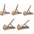 thumbnail image 1 of Bamboo Book Stand, Adjustable Book Holder Tray And Page Paper Clips-cookbook Banmo, 1 of 3