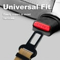 thumbnail image 4 of Plutus Pet Dog Seat Belt for Car, Adjustable with Carabiner Clip, Brown, 4 of 7