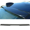 Ikon Motorsports Roof Spoiler Compatible with 04-10 BMW 5 Series E60 M5 A Style Painted Matte Black Rear Wing Lip ABS