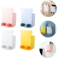 thumbnail image 5 of Jinsinto 4 Pièces Télécommande Boîtes Télécommande Boîte de Rangement Support de Téléphone Mural Mural, 5 of 5