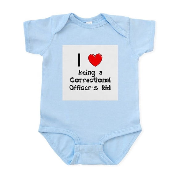 CafePress - Correctional Officer Infant Bodysuit - Baby Light Bodysuit, Size Newborn - 24 Months