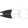 thumbnail image 2 of Rvinyl Window Tint Kit Compatible with Toyota Prius 2023-2024 (Hatchback) - Front Precut Kit - 20%, 2 of 8