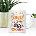 thumbnail image 2 of Koyal Wholesale Fall Autumn Season 11oz. Coffee Mug Gift, Leaves are Falling Coffee is Calling, 1-Pack, 2 of 5