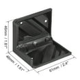thumbnail image 3 of Unique Bargains Protège-Angle pour Haut-Parleurs, Bord d'Armoire, Protections d'Angle pour Haut-Parleurs d'Angle Empilables, Garde, Enveloppement, Protection de Boîtier d'Angle, 8 Pcs, 3 of 5