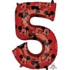Anagram #5 5th Fifth 33" Mid Size Mickey Mouse Forever Birthday Party Mylar Balloon