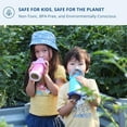 thumbnail image 4 of Re-Play 12 oz Water Bottle for Kids - Vacuum-Insulated Stainless Steel Tumbler with Flip-Straw, Spill and Leak-Proof Design, Dishwasher and Freezer Safe, 2 Pack Lavender and Princess Pink, 4 of 11