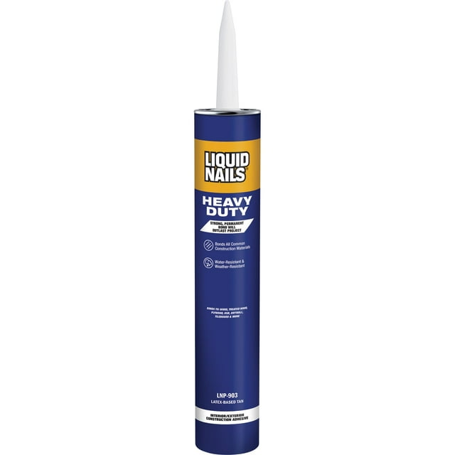 Adhesivo de construcción Liquid Uñas Heavy Duty 828 ml, color canela