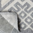 thumbnail image 5 of BNM Diamonds Indoor Outdoor Area Rug, 5' 2" x 7' 2", Cream, 5 of 8