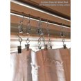 thumbnail image 4 of unique 40 Pack Metal Hanging Clips Hooks For Curtain And Awning String Lights Silver, 4 of 5