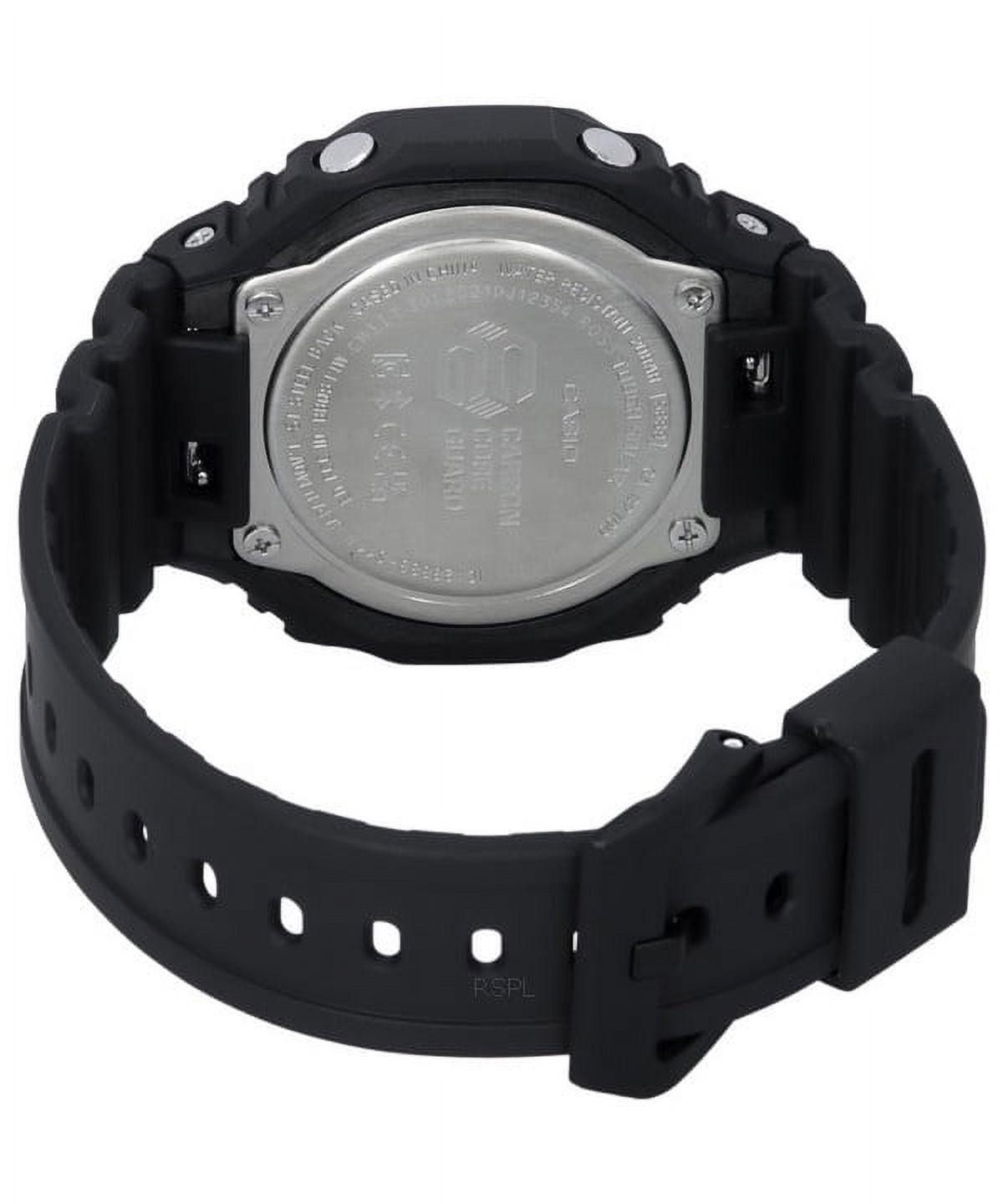 WATCH CASIO ACETATE BLACK BLACK UNISEX - MEN AND WOMEN GA B2100 1AER