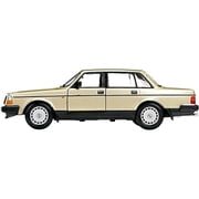 Volvo 240 GL Gold Metallic NEX Models 1/24 Diecast Model Car by Welly