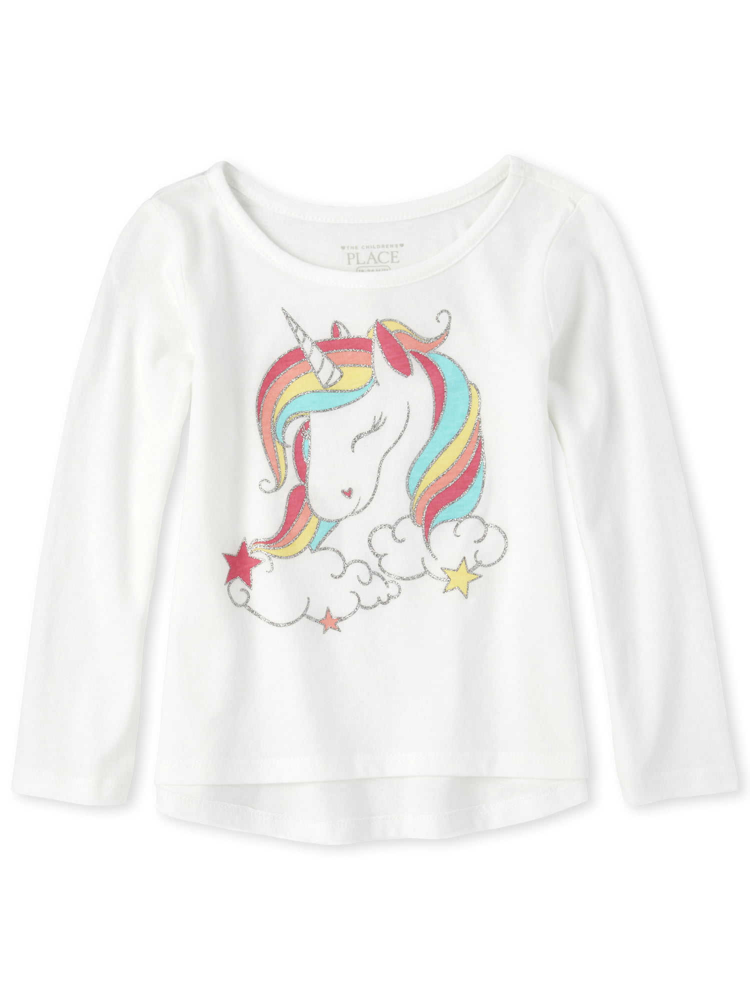 The Childrens Place Baby Girls Graphic Sweatshirt