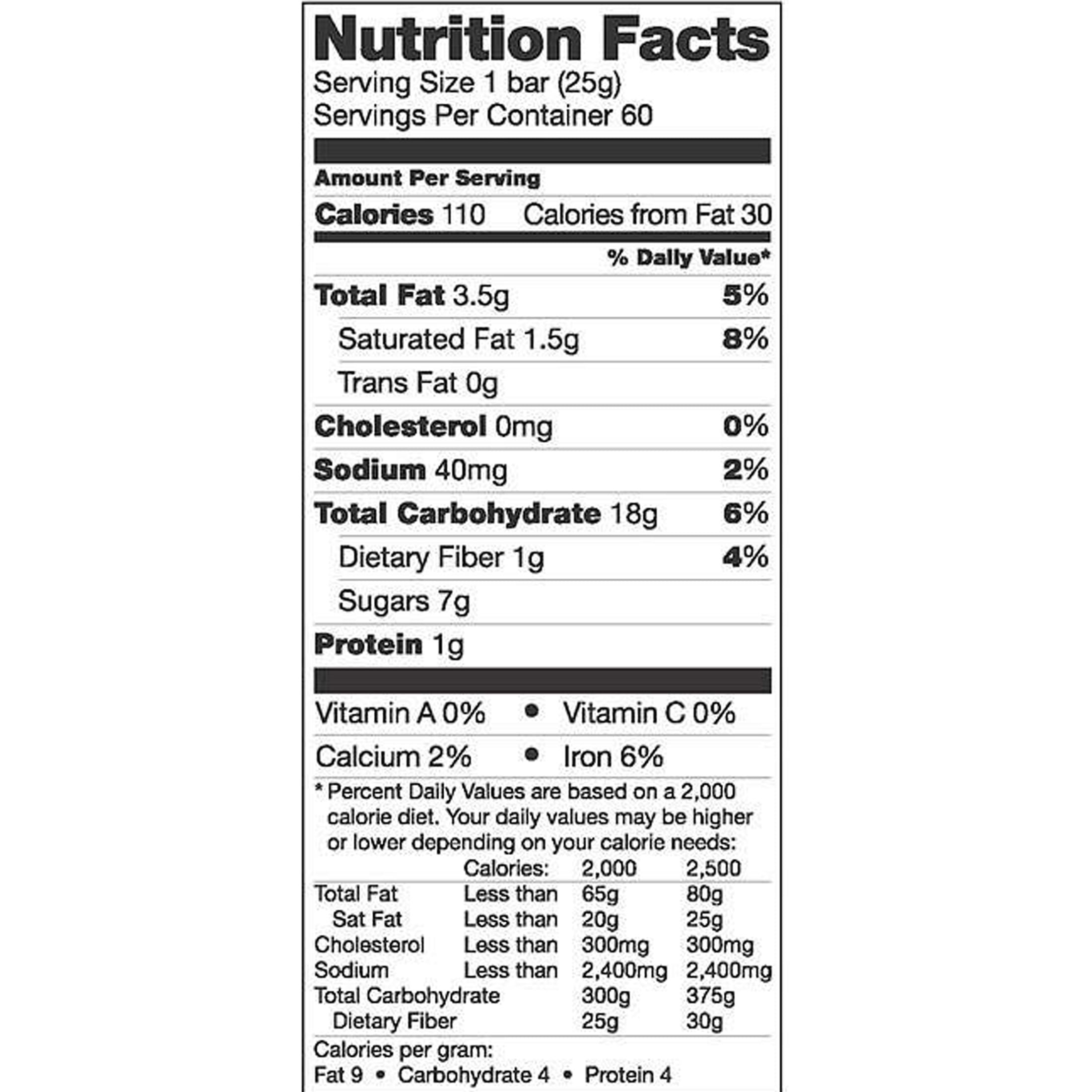 Wellsley Farms Chewy Chocolate Chip Granola Bars, .88 oz, 60 Count