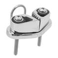 thumbnail image 1 of Cornamusa De Leva Con Anillo Principal Fairlead, Carga Alta, Fácil De Ajustar, Sujeción Fuerte, Cornamusas De Leva De Cuerda De Entrada Rápida, Acero Inoxidable 316 Para Cuerda, 1 of 7