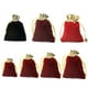 thumbnail image 4 of 10 bolsas de terciopelo con cordón, bolsas de almacenamiento, organizador de tela de terciopelo, bolsas de regalo para joyería, regalo pequeño (rojo oscuro), 4 of 6