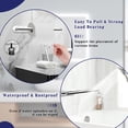thumbnail image 4 of Soporte para toallas de papel Bollove de acero inoxidable plateado, 4 of 7