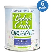 Baby's Only Organic Dairy Iron-Fortified Powder Toddler Formula, 12.7 oz, (Pack of 6)